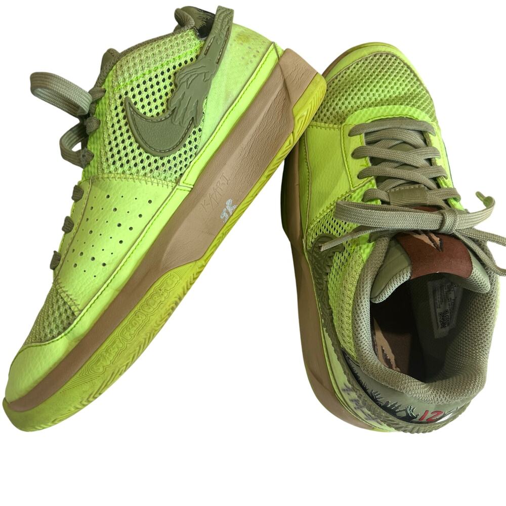 Nike Ja 1 Zombie Green Basketball Shoes - Picture 6 of 10